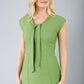 Seed Lucca Tie Detail Cap Sleeved Pencil Dress 