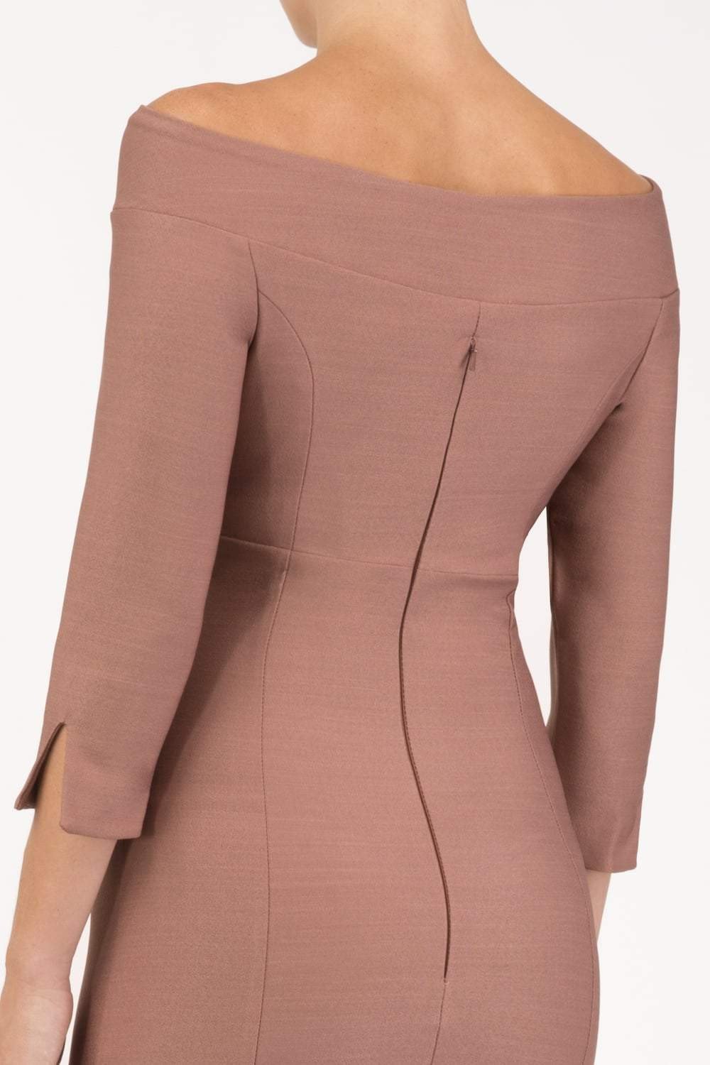Seed Miranda Bardot Neckline Pencil Dress – Diva Catwalk, image 4