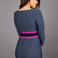 Seed Paeonia Contrast Pencil Dress 