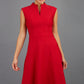 Seed Rio High Split Neckline Swing Dress 