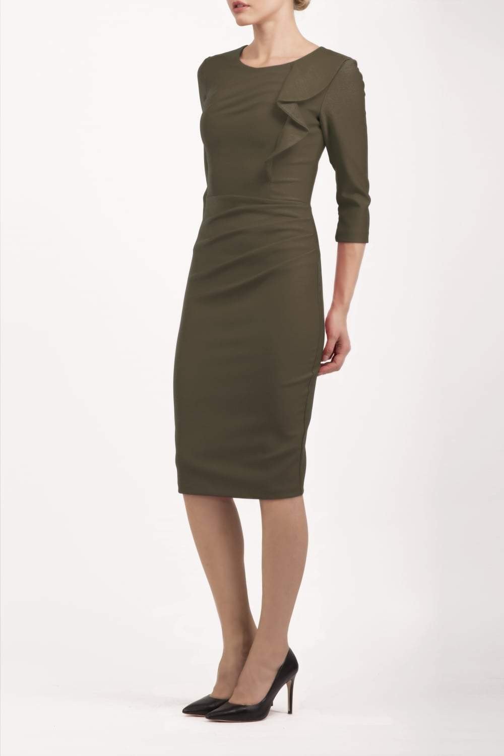 Seed Shirley Three-Quarter Sleeve Dress – Diva Catwalk, image 9