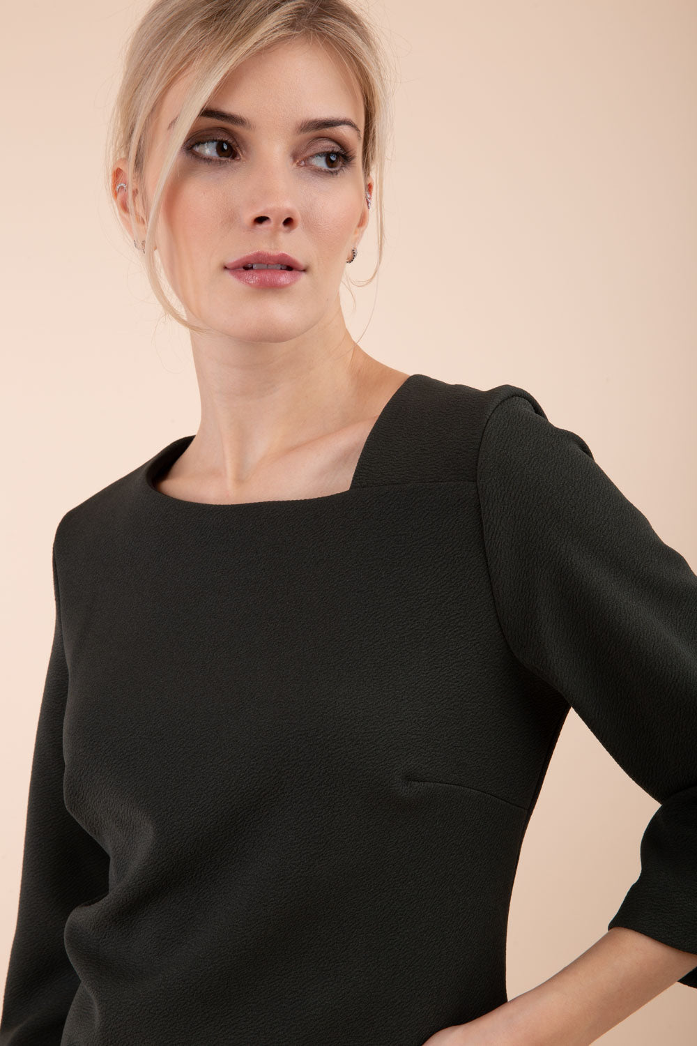 Sorrento Asymmetric Neckline Dress – Diva Catwalk, image 6