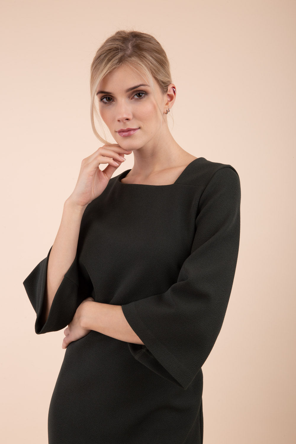 Sorrento Asymmetric Neckline Dress 
