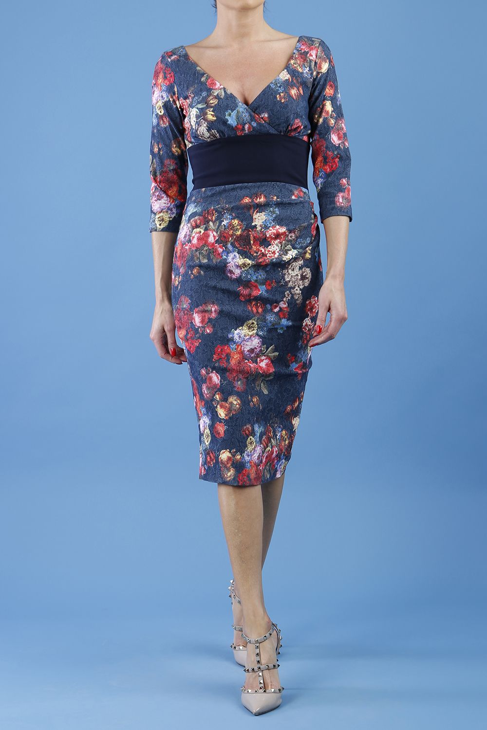 Stamford Jacquard Dress 