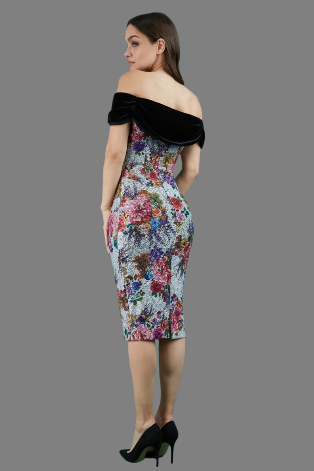 Verdana Matilda Jacquard Dress – Diva Catwalk, image 6